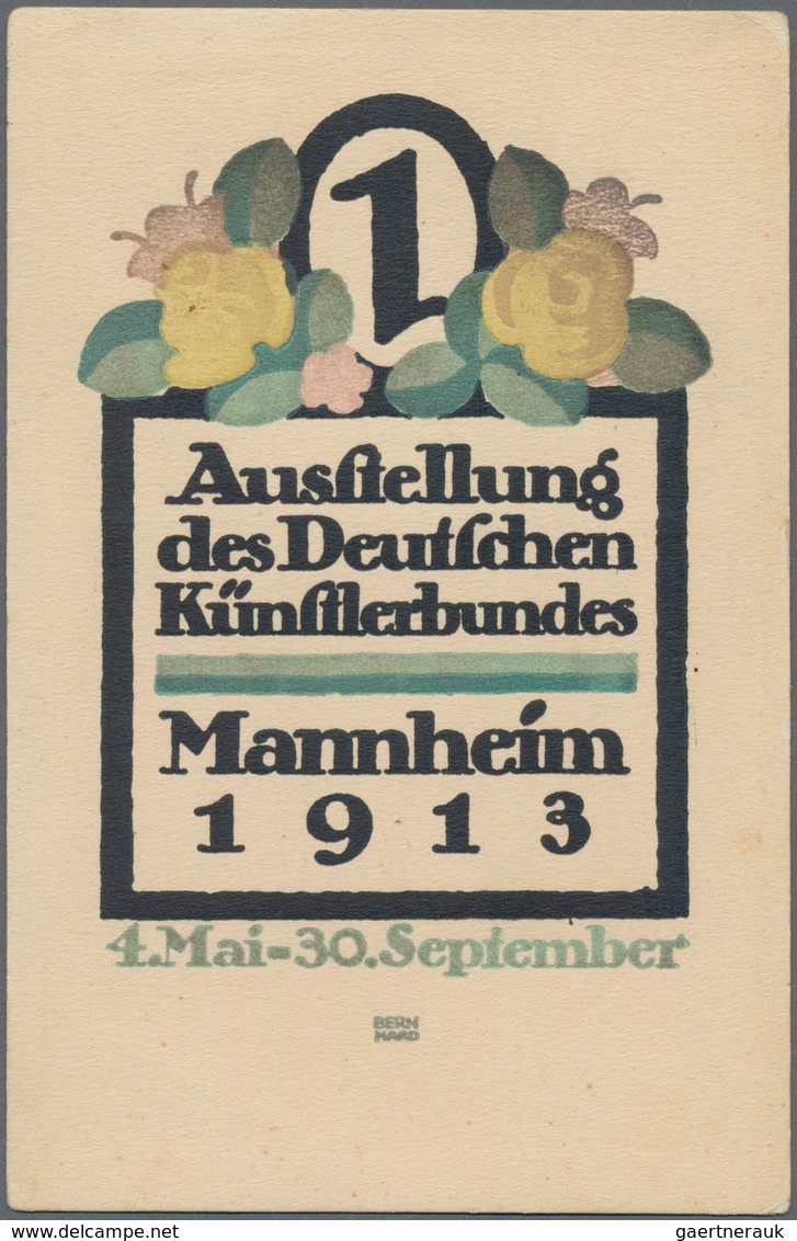 Ansichtskarten: Künstler / Artists: BERNHARD, Lucian (1883-1972), Deutscher Grafiker Und Designer De - Non Classificati