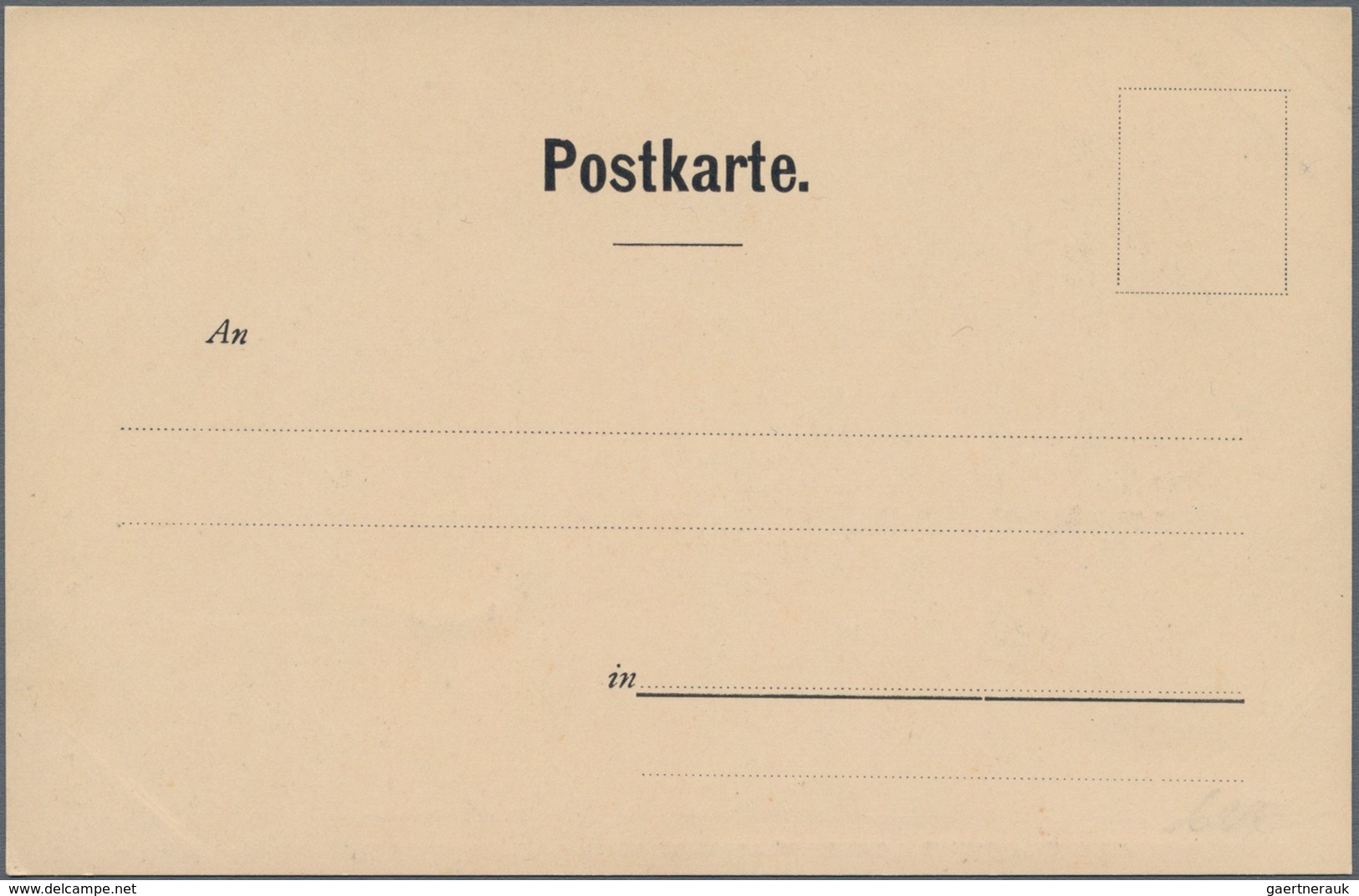 Ansichtskarten: Künstler / Artists: CASPARI, Walther (1869-1913), Deutscher Maler, Grafiker, Illustr - Zonder Classificatie