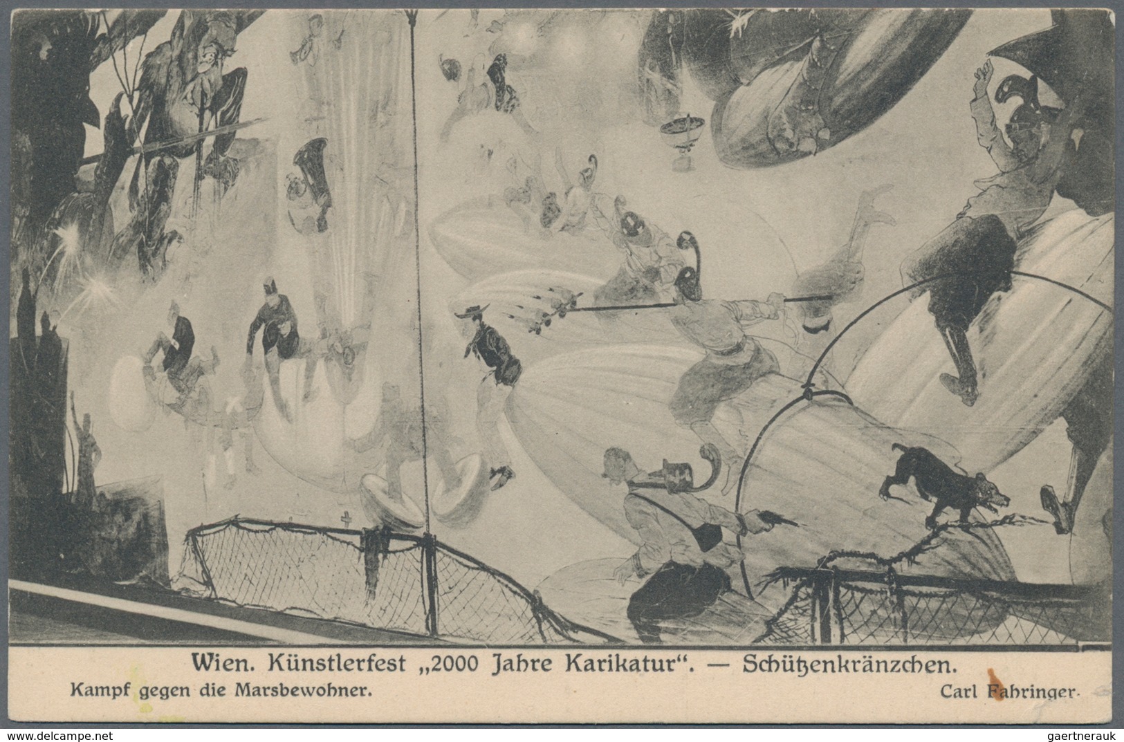 Ansichtskarten: Künstler / Artists: FAHRINGER, Carl (1874-1952), österreichischer Maler, Grafiker Un - Zonder Classificatie