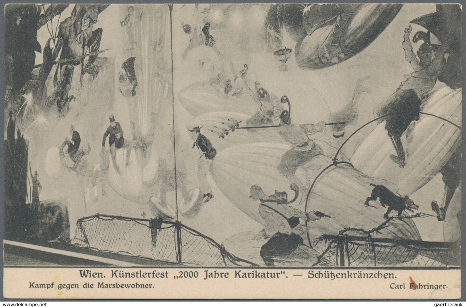 Ansichtskarten: Künstler / Artists: FAHRINGER, Carl (1874-1952), österreichischer Maler, Grafiker Un - Non Classificati