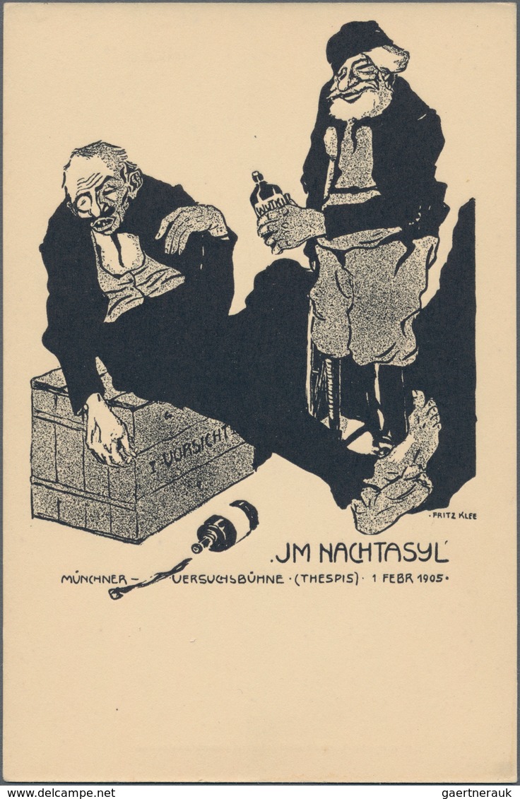 Ansichtskarten: Künstler / Artists: KLEE, Fritz (1876-1976), Deutscher Maler, Porzellan-Designer Und - Zonder Classificatie