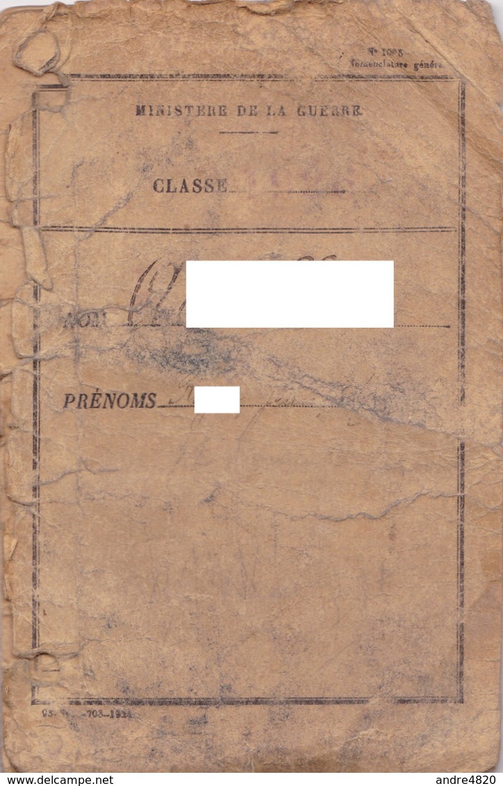 Livret Militaire – Classe 1926 (prisonnier évadé Du Stalag VI H) - Documents