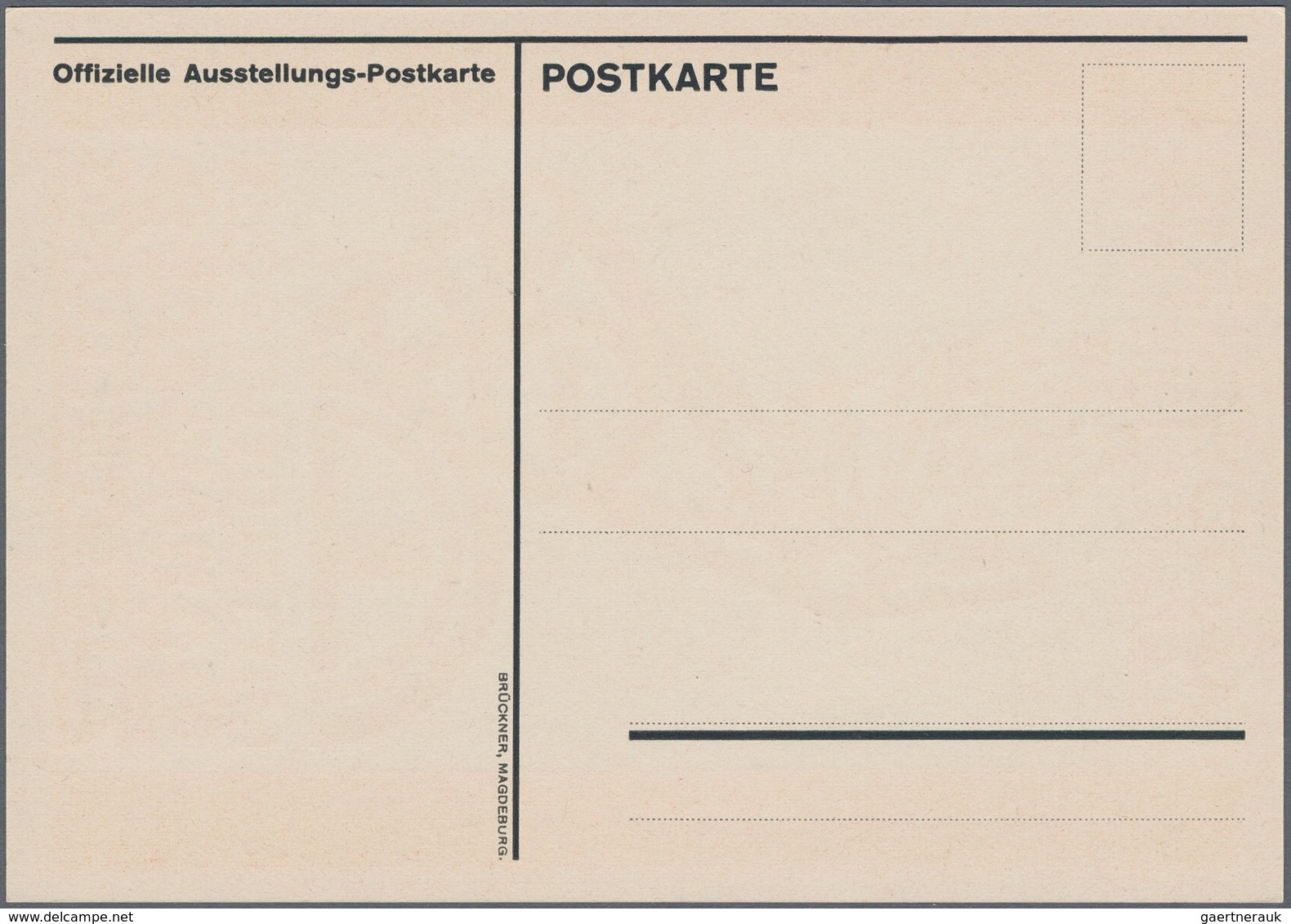 Ansichtskarten: Künstler / Artists: MOLZAHN, Johannes (1892-1965), Deutsch-US-amerikanischer Maler U - Zonder Classificatie