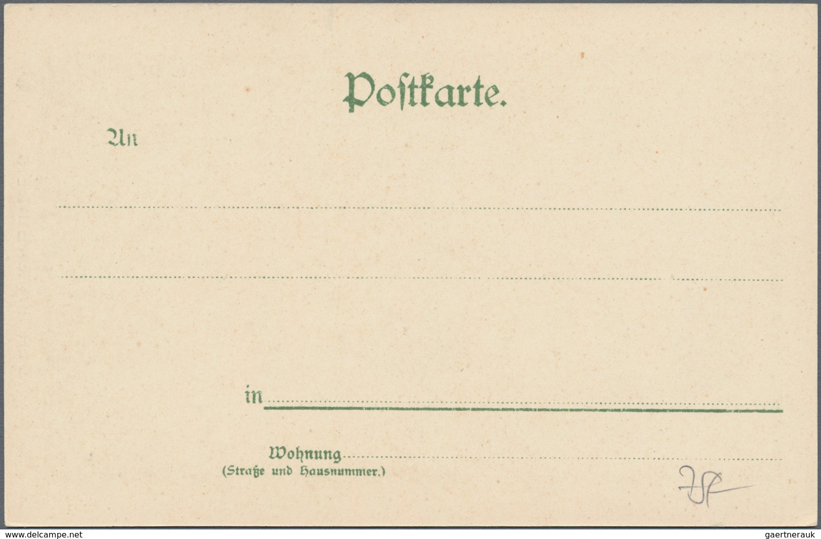 Ansichtskarten: Künstler / Artists: SOFFEL, Karl (1877-1947), Schweizer Zoologe, Naturforscher Und Z - Zonder Classificatie