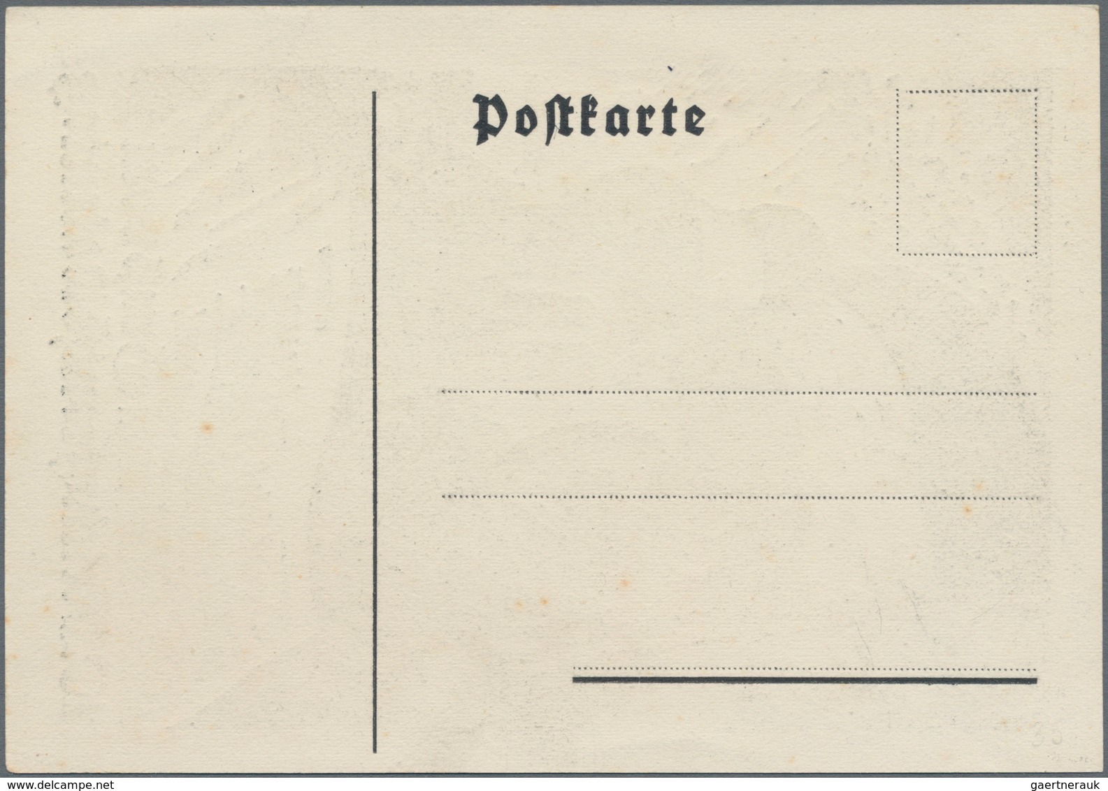 Ansichtskarten: Politik / Politics: DEUTSCHES REICH 1929, "Gruß Vom 10. Reichsfrontsoldatentag", Gro - Figuren