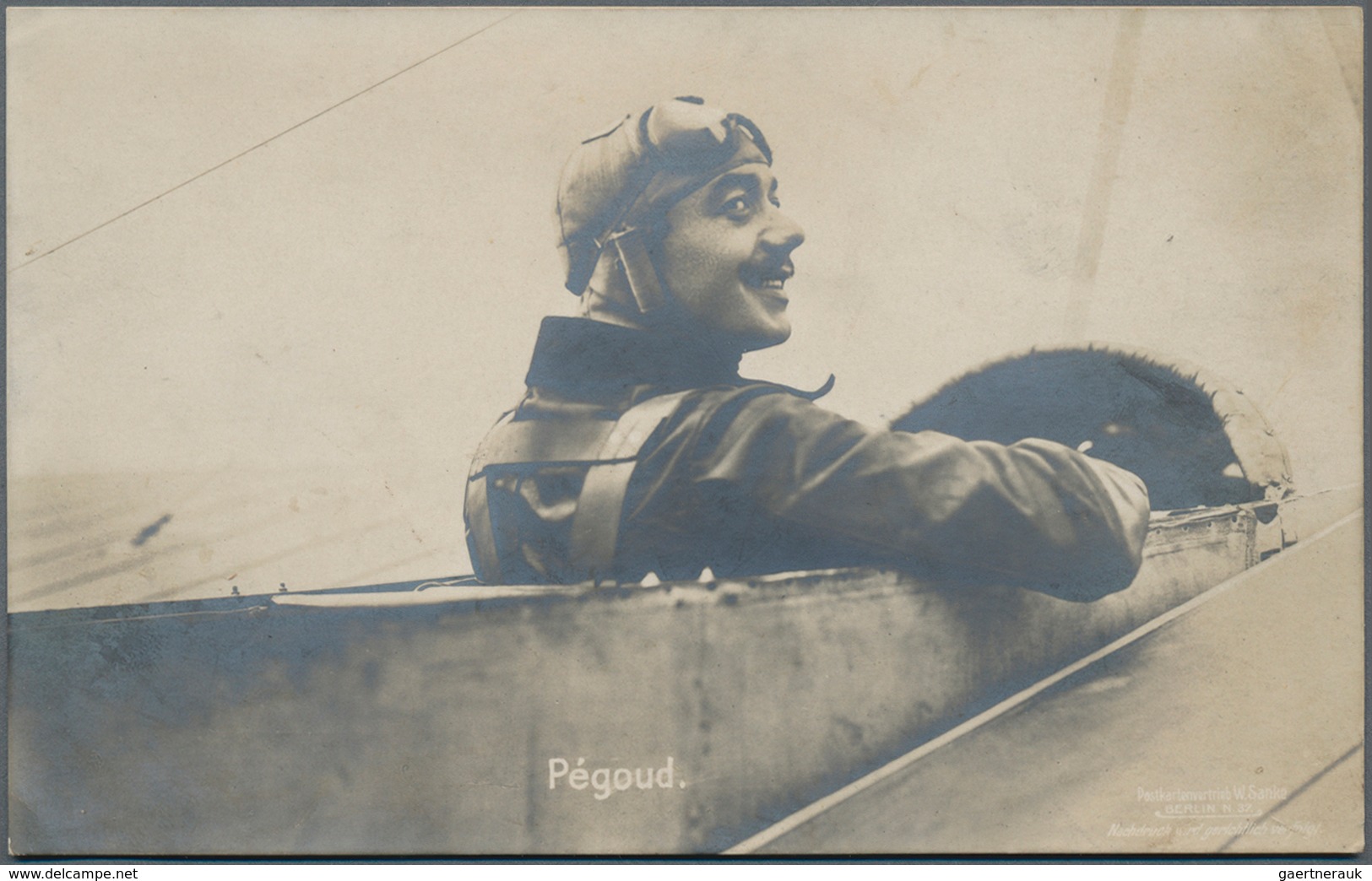 Ansichtskarten: Motive / Thematics: FLUG, Drei Historische Fotokarten Um 1913 Mit Ablichtungen Des F - Autres & Non Classés