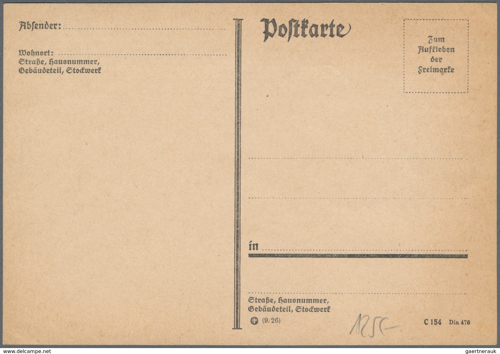 Ansichtskarten: Motive / Thematics: JUDAIKA, "Seht Die Schlachtschafe! Ludendorff's Volkswarte", Ant - Andere & Zonder Classificatie