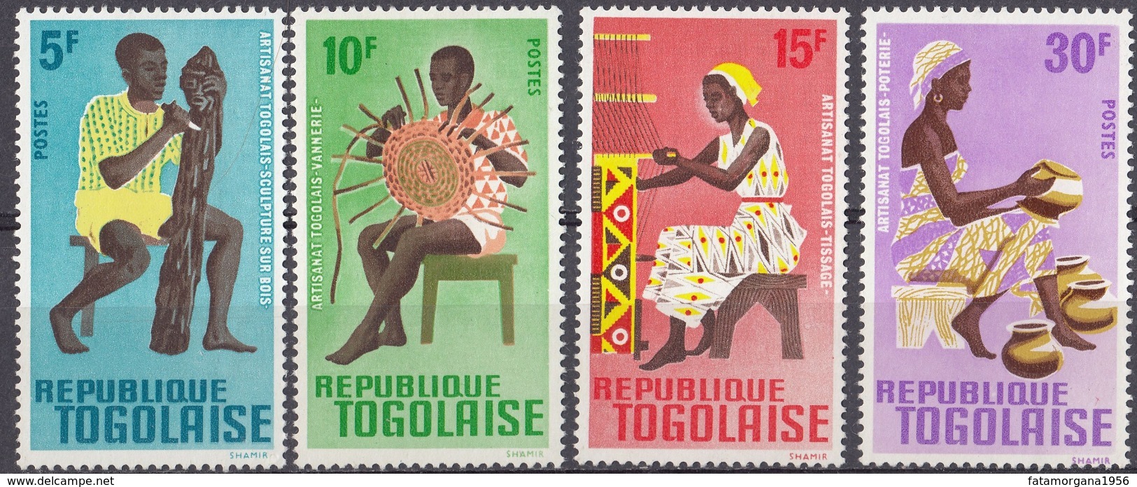 TOGO - 1966 - Serie Completa Formata Da 4 Valori Nuovi MNH: Yvert 495/498. - Togo (1960-...)