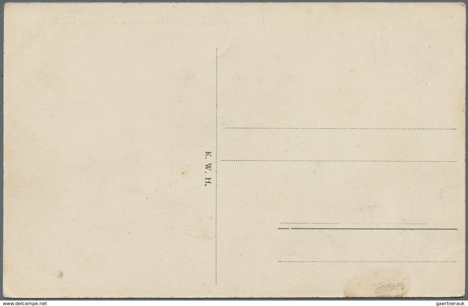 Ansichtskarten: Deutschland: 1912, FUHLSBÜTTEL FLUGPLATZ, Der Seltene Stempel Auf Feldpostkarte VIKT - Sonstige & Ohne Zuordnung