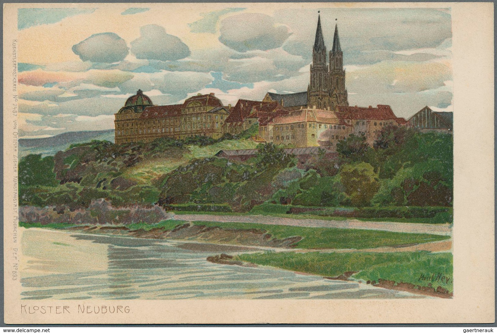 Ansichtskarten: Künstler / Artists: HEY, Paul (1867-1952), Münchner Maler, Grafiker, Zeichner Und Il - Zonder Classificatie