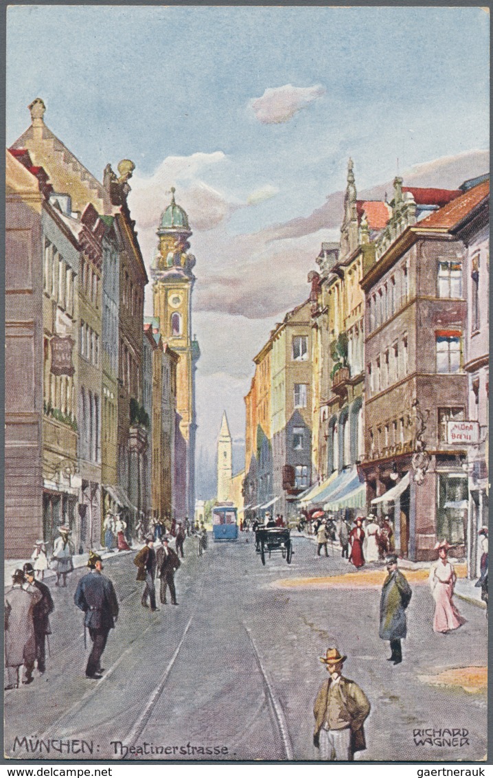 Ansichtskarten: Künstler / Artists: WAGNER, Richard (1878-1947), Postkartenmaler Aus Wolfratshausen. - Zonder Classificatie