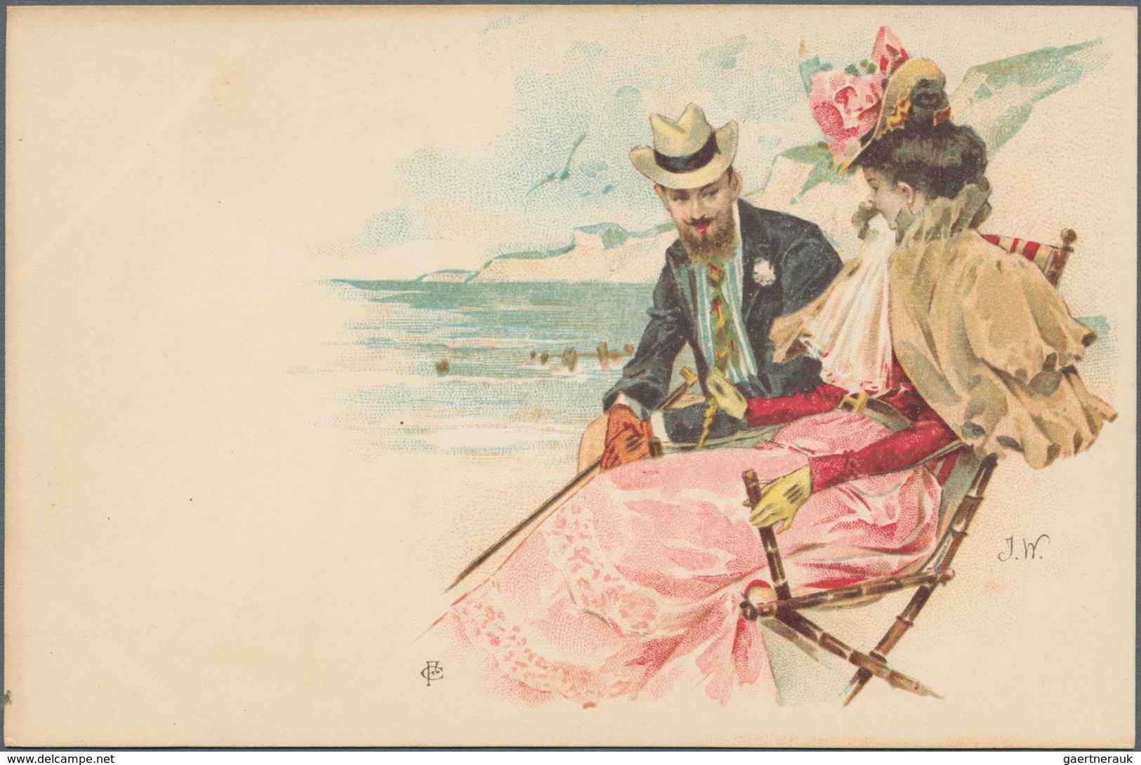 Ansichtskarten: Künstler / Artists: WELY, Jacques (1873-19109), Französischer Maler, Karikaturist Un - Zonder Classificatie