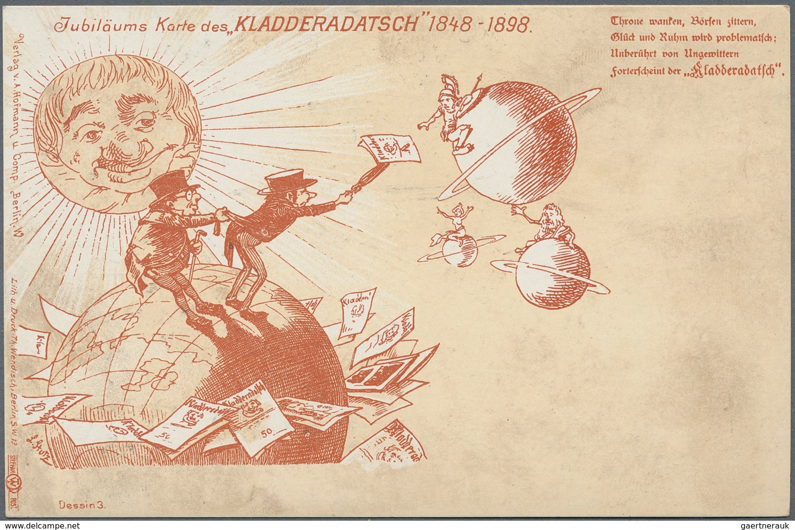 Ansichtskarten: Politik / Politics: DEUTSCHE GESCHICHTE Vor 1914, Interessante Partie Mit 70 Histori - Personaggi
