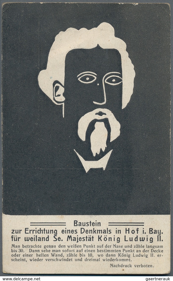 Ansichtskarten: Motive / Thematics: ADEL / MONARCHIE, Wittelsbacher Ludwig II. Und Sein Umfeld, über - Andere & Zonder Classificatie