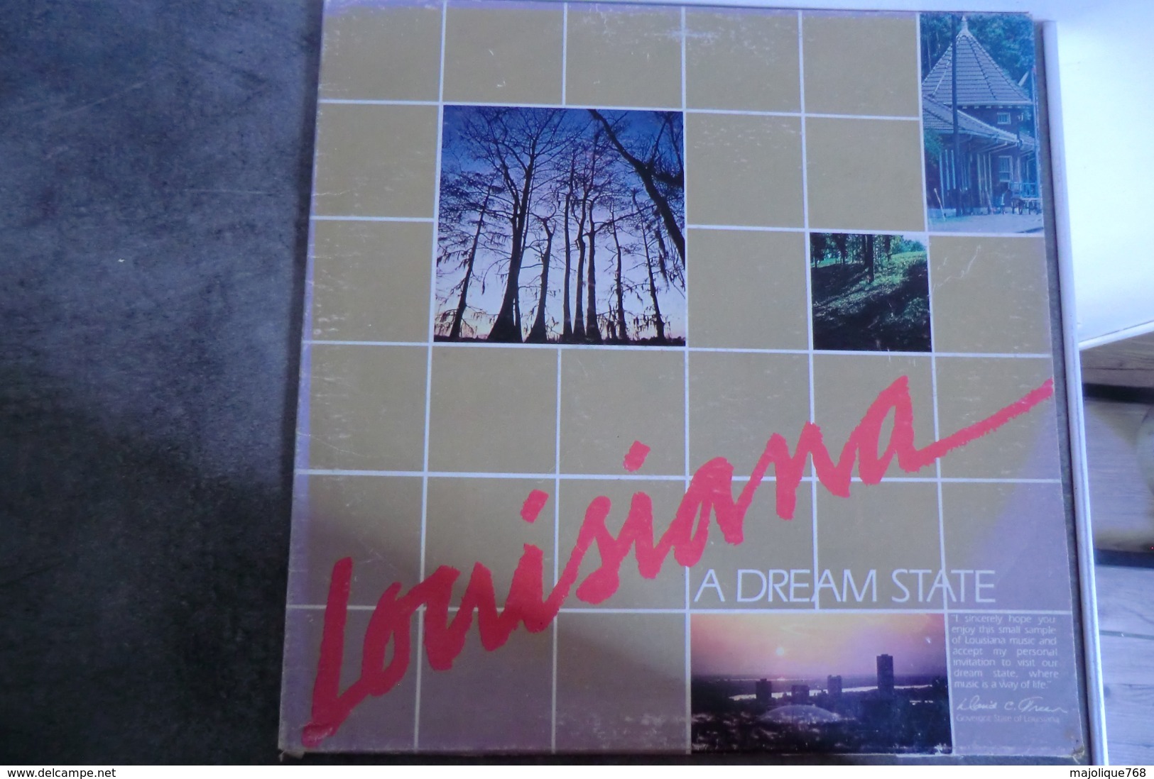 Disque 33 Cm - Louisiana A Dream State - VRP-LP. 1676 .A - Compilation -1981 -US - - Compilations