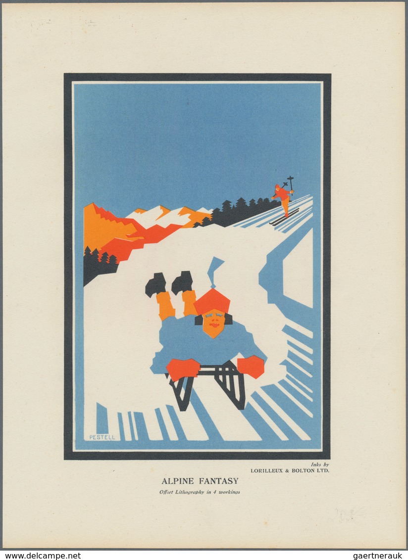 Ansichtskarten: Motive / Thematics: SPORT / WINTERSPORT, 74 Historische Ansichtskarten Aus Den Berei - Sonstige & Ohne Zuordnung