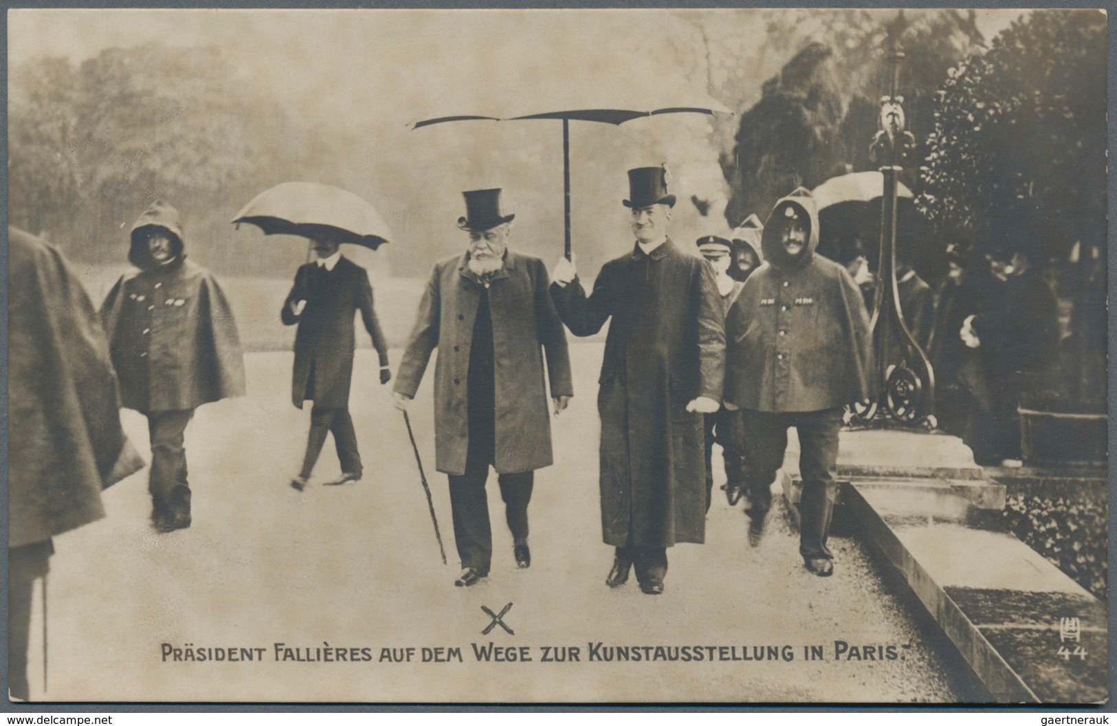 Ansichtskarten: Alle Welt: FRANKREICH, Illustre Partei Mit über 250 Historischen Ansichtskarten, Dab - Zonder Classificatie