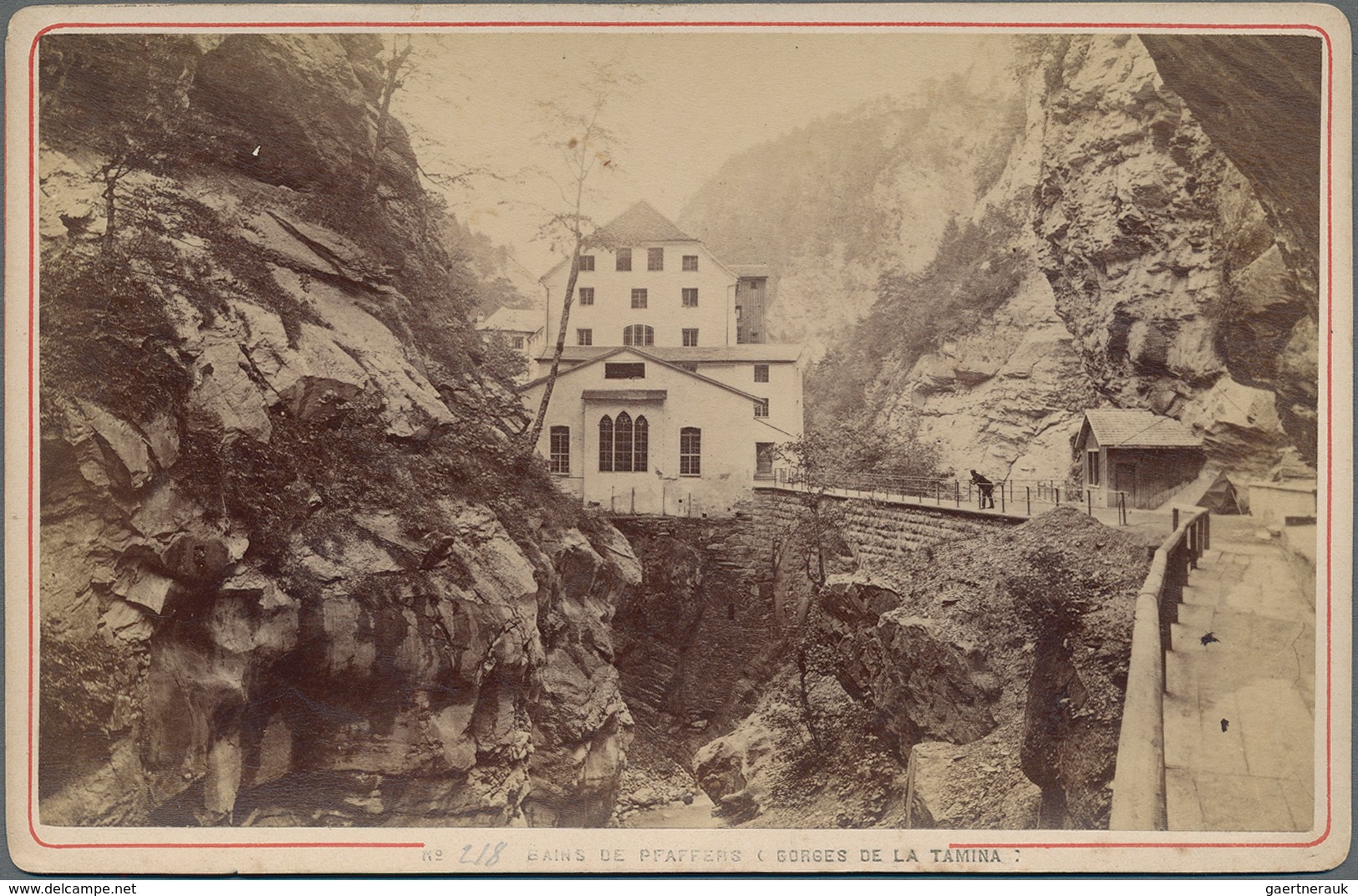 Ansichtskarten: Alle Welt: SCHWEIZ, 23 CdV-Fototafeln Und Kartonfotos Ab Ca. 1890, Alle In Sehr Gute - Zonder Classificatie