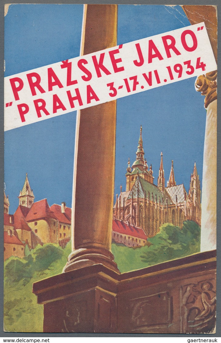 Ansichtskarten: Alle Welt: TSCHECHIEN / PRAG, Sehenswertes Lot Mit 42 Historischen Ansichtskarten Au - Zonder Classificatie