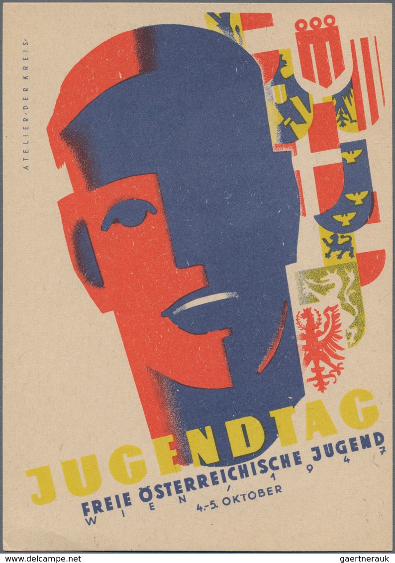 Ansichtskarten: Österreich: Nach 1945, Lot Mit 30 Historischen Ansichtskarten. Eine Bunte Mischung M - Altri & Non Classificati