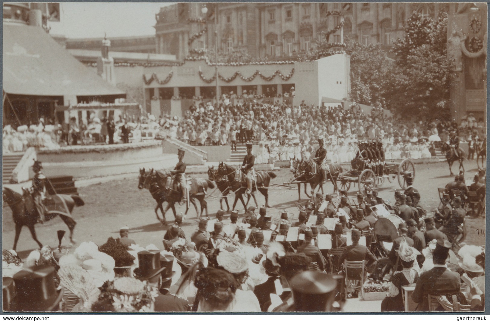 Ansichtskarten: Österreich: WIEN, "Kaiser Jubiläums Festzug 12. Juni 1908", Sagenhafte Sammlung Mit - Andere & Zonder Classificatie