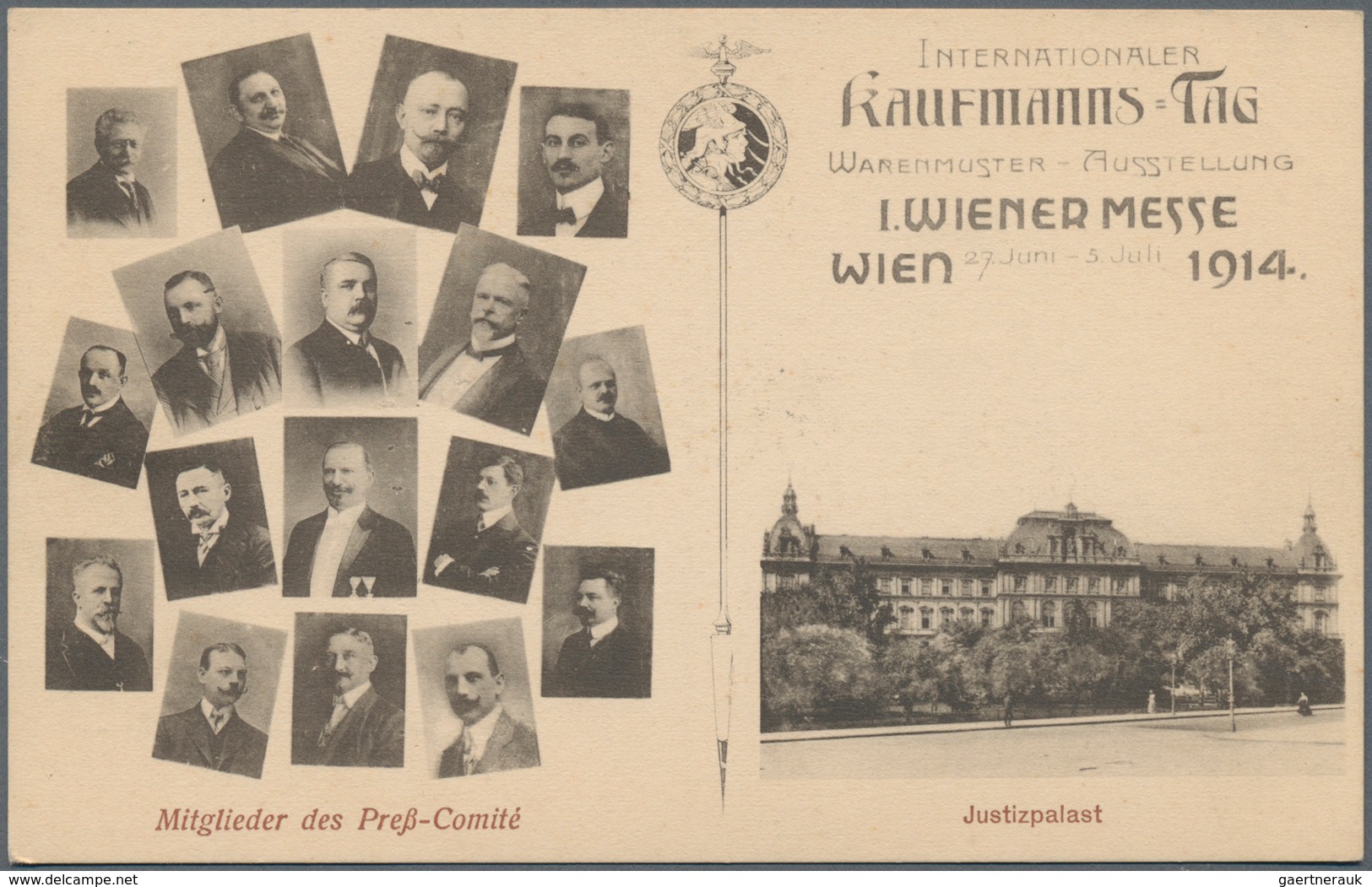 Ansichtskarten: Österreich: WIEN, 126 Unterschiedliche Historische Ansichtskarten Ereignisse Der Jah - Andere & Zonder Classificatie