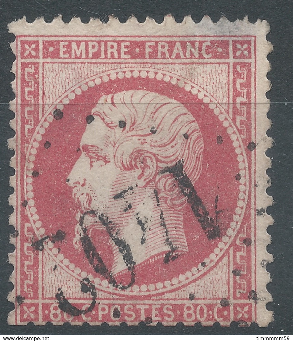 Lot N°50852  N°24, Oblit GC 1402 Epinal, Vosges (82) - 1862 Napoléon III