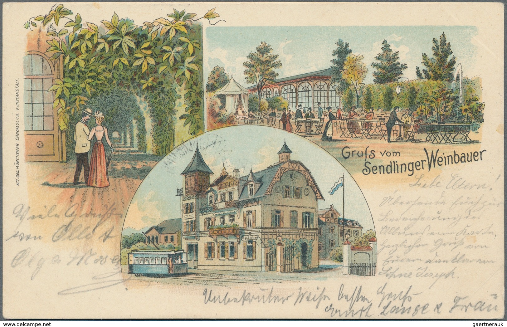Ansichtskarten: Bayern: MÜNCHEN SENDLING, Schachtel Mit über 140 Historischen Ansichtskarten Ab 1898 - Sonstige & Ohne Zuordnung