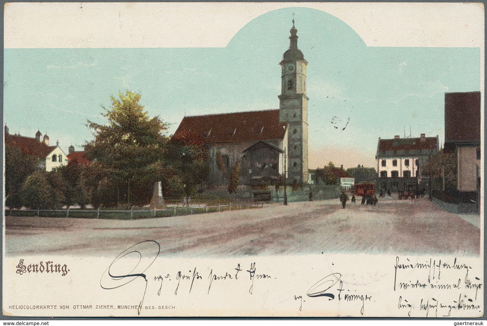 Ansichtskarten: Bayern: MÜNCHEN SENDLING, Schachtel Mit über 140 Historischen Ansichtskarten Ab 1898 - Sonstige & Ohne Zuordnung