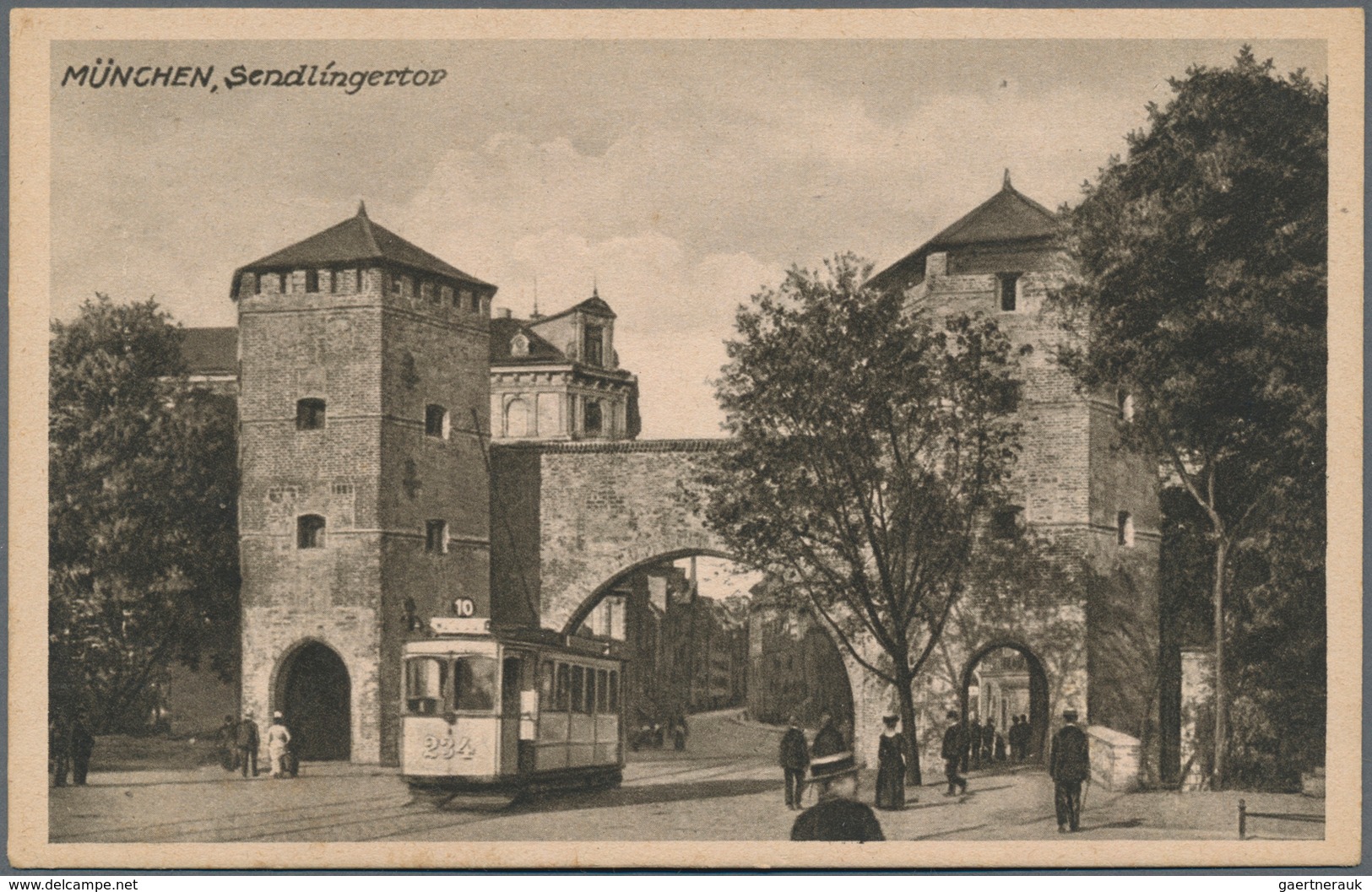 Ansichtskarten: Bayern: MÜNCHEN STRASSENBAHN, Partie Mit Gut 130 Historischen Ansichtskarten, überwi - Andere & Zonder Classificatie