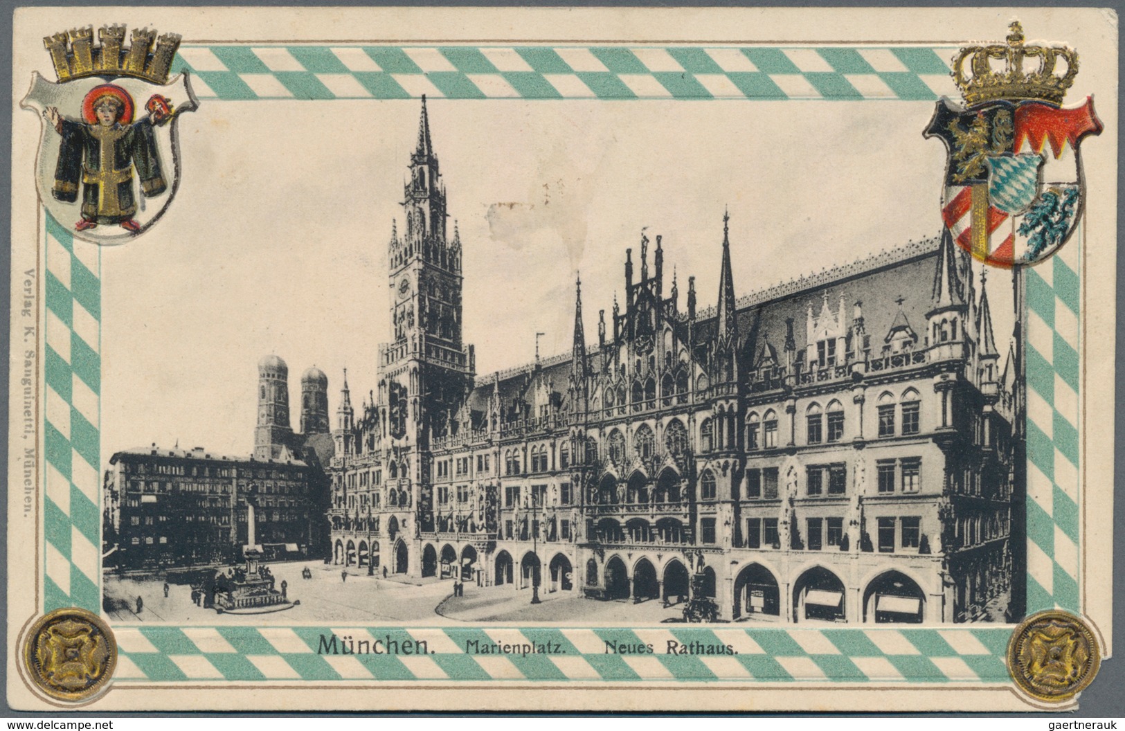 Ansichtskarten: Bayern: MÜNCHEN, Gut 340 Historischen Ansichtskarten Mit Dubletten Ab 1898 Bis Ca. 1 - Andere & Zonder Classificatie