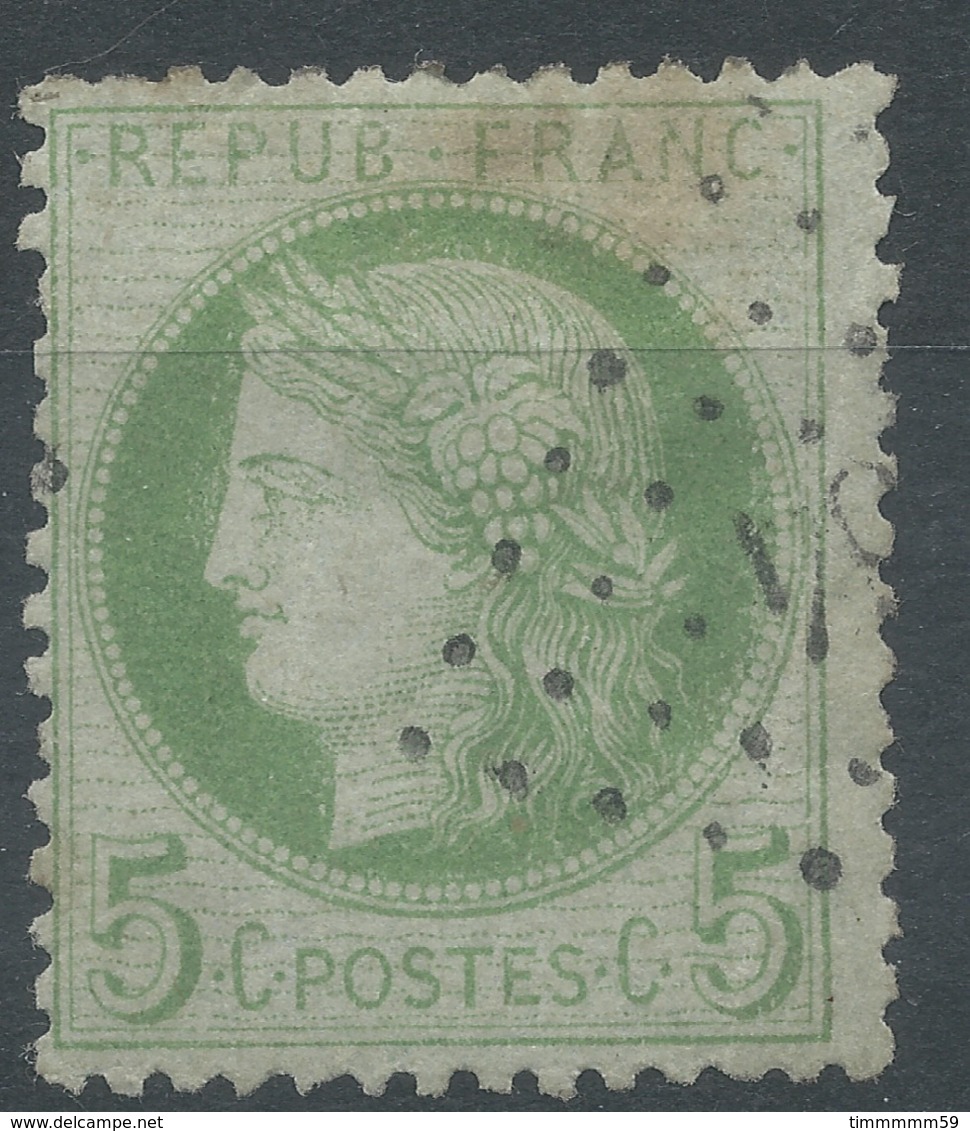 Lot N°50853  Variété/n°53, Oblit PC Du GC, Nuage Blanc Face A L'oeil Et Perles EST - 1871-1875 Cérès