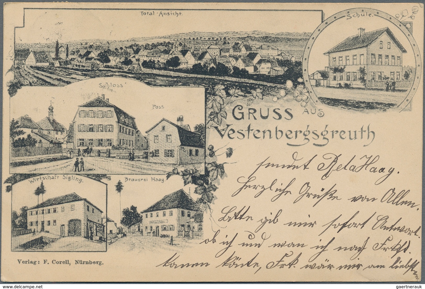 Ansichtskarten: Bayern: NIEDERBAYERN, OBERPFALZ Und FRANKEN, Sehenswerte Partie Mit 47 Historischen - Sonstige & Ohne Zuordnung