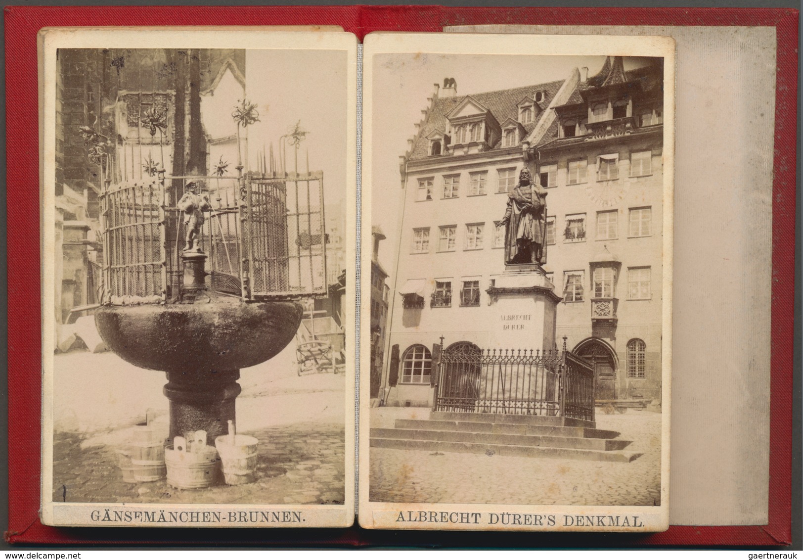 Ansichtskarten: Bayern: NÜRNBERG, 16 Leporellos Ab Ca. 1890, U.a. Mit Lithographien Und Echtfotos Wi - Sonstige & Ohne Zuordnung