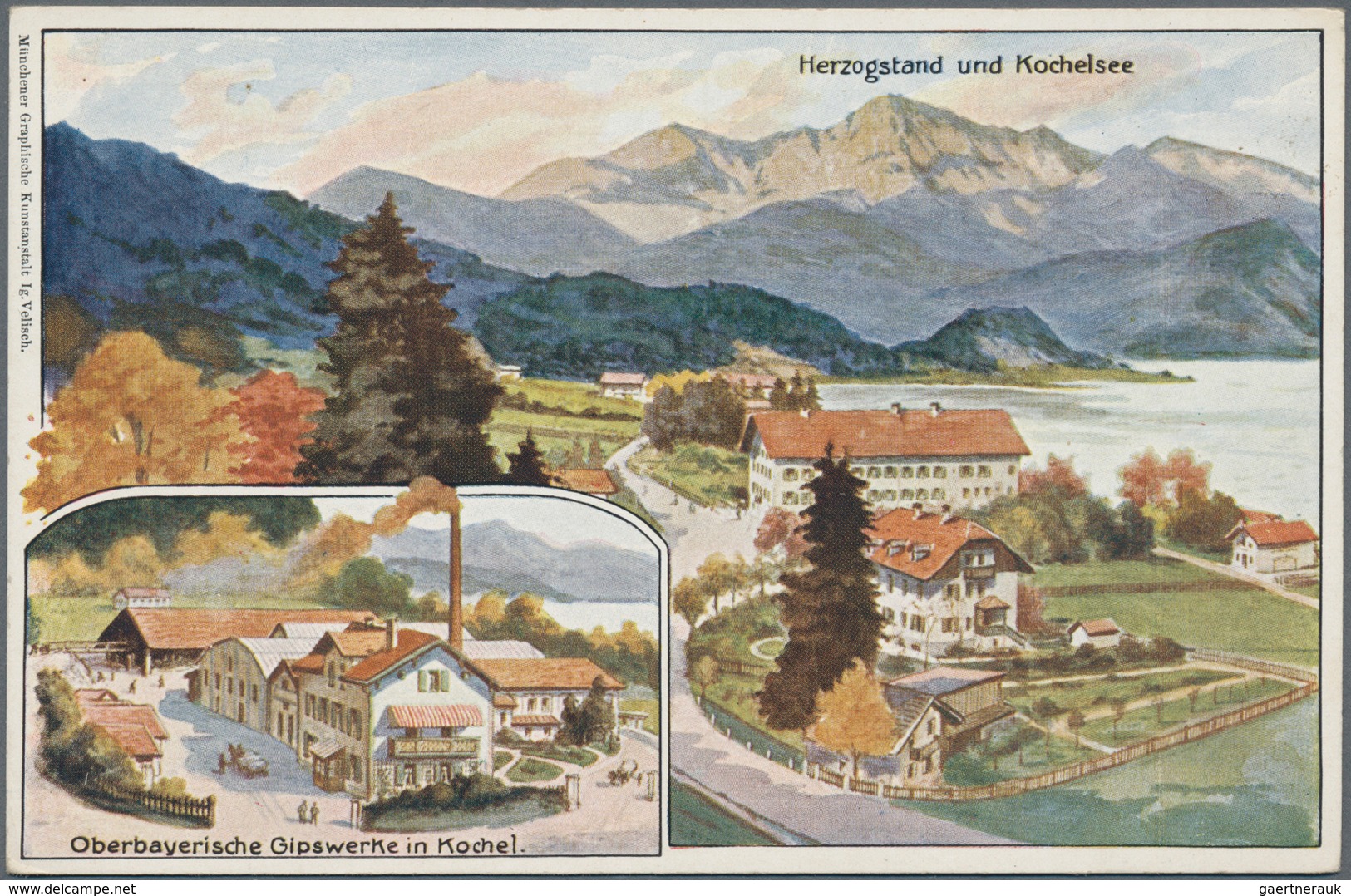 Ansichtskarten: Bayern: OBERBAYERN, Schachtel Mit Gut 250 Historischen Ansichtskarten Ab Ca. 1890 Bi - Andere & Zonder Classificatie