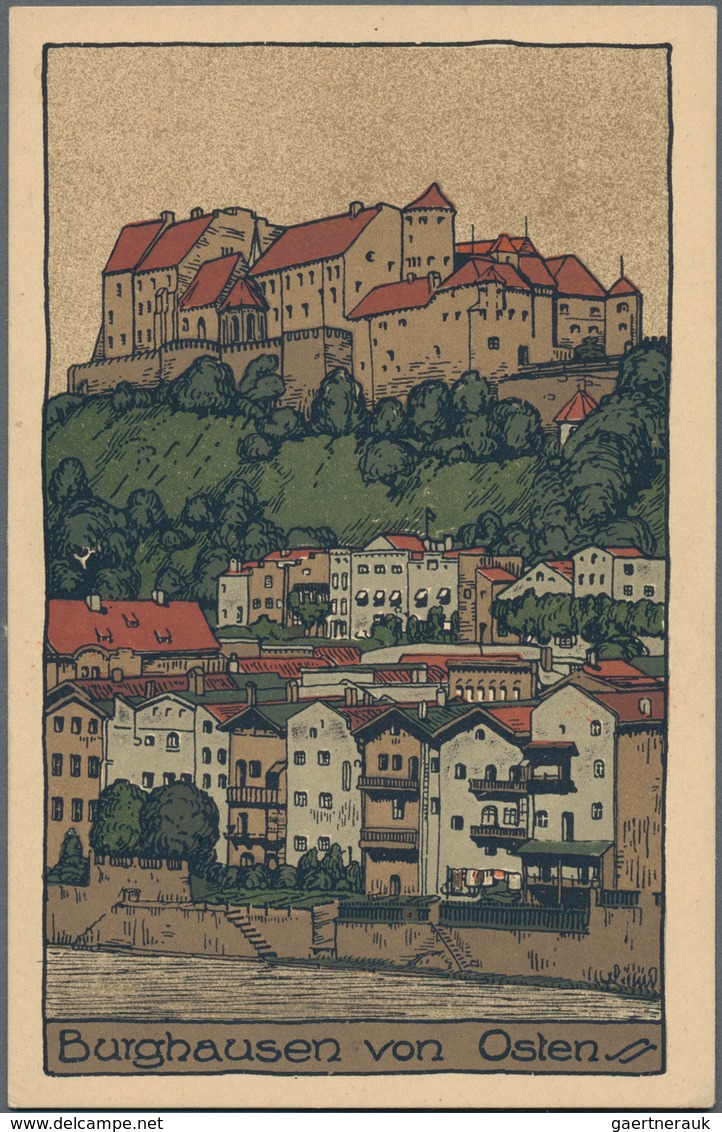 Ansichtskarten: Bayern: OBERBAYERN, Schachtel Mit Gut 250 Historischen Ansichtskarten Ab Ca. 1890 Bi - Sonstige & Ohne Zuordnung