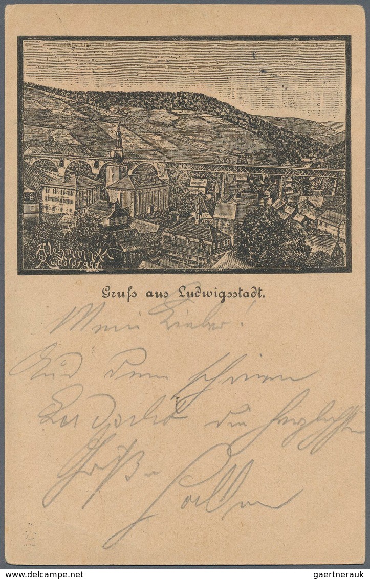 Ansichtskarten: Bayern: OBERFRANKEN, Eine Gehaltvolle Partie Mit 35 Historischen Ansichtskarten Nur - Andere & Zonder Classificatie