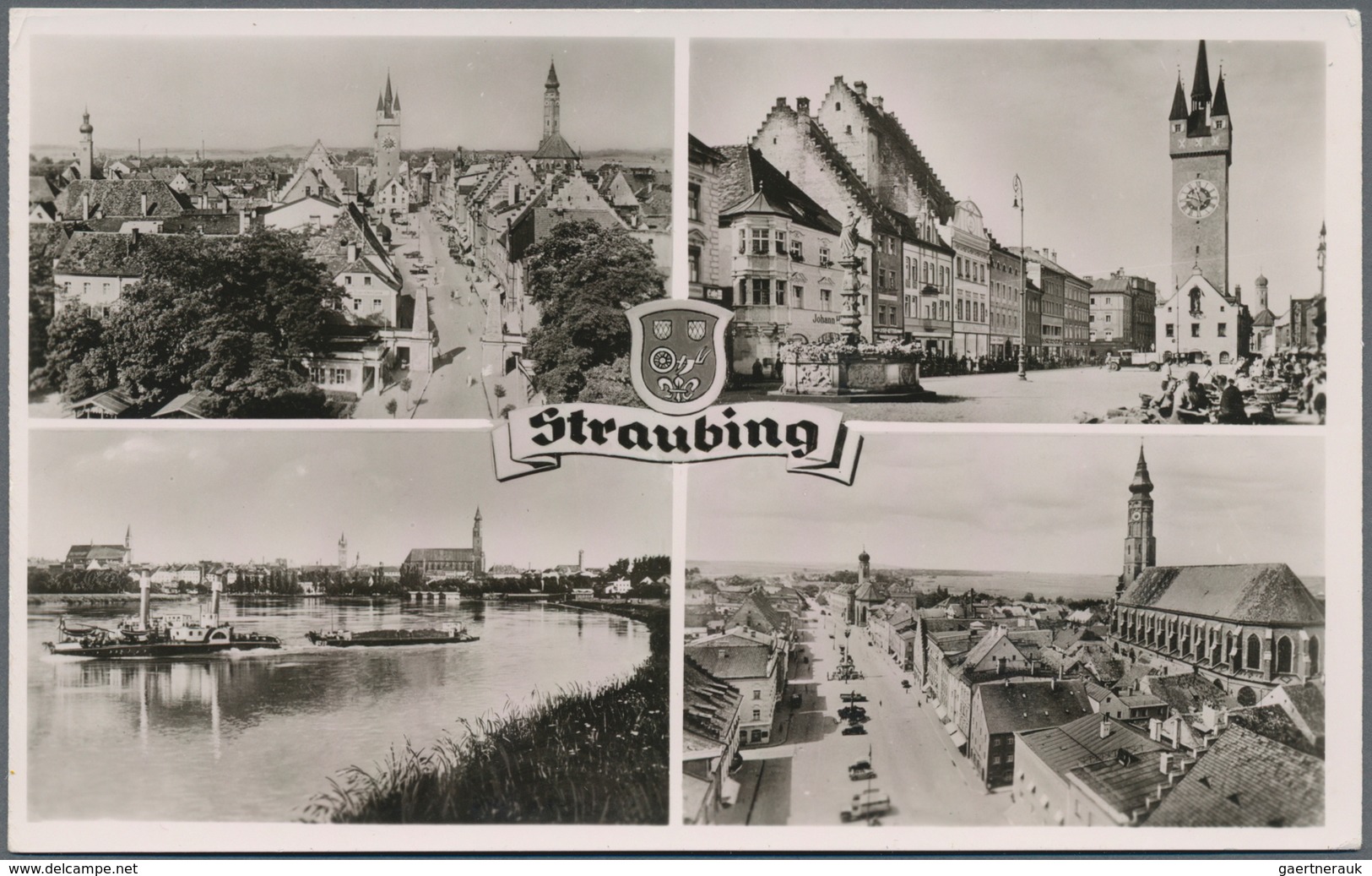 Ansichtskarten: Bayern: STRAUBING Und Umgebung (alte PLZ 844), Schöner Posten Mit Gut 230 Nachkriegs - Andere & Zonder Classificatie