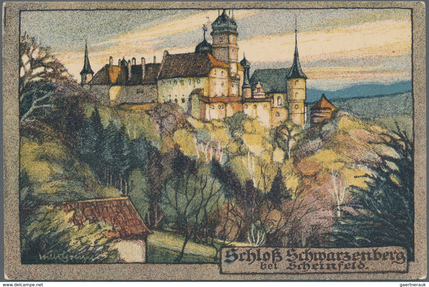 Ansichtskarten: Bayern: UNTERFRANKEN, Kleine Garnitur Mit 18 Historischen Ansichtskarten Weinorte Fr - Andere & Zonder Classificatie