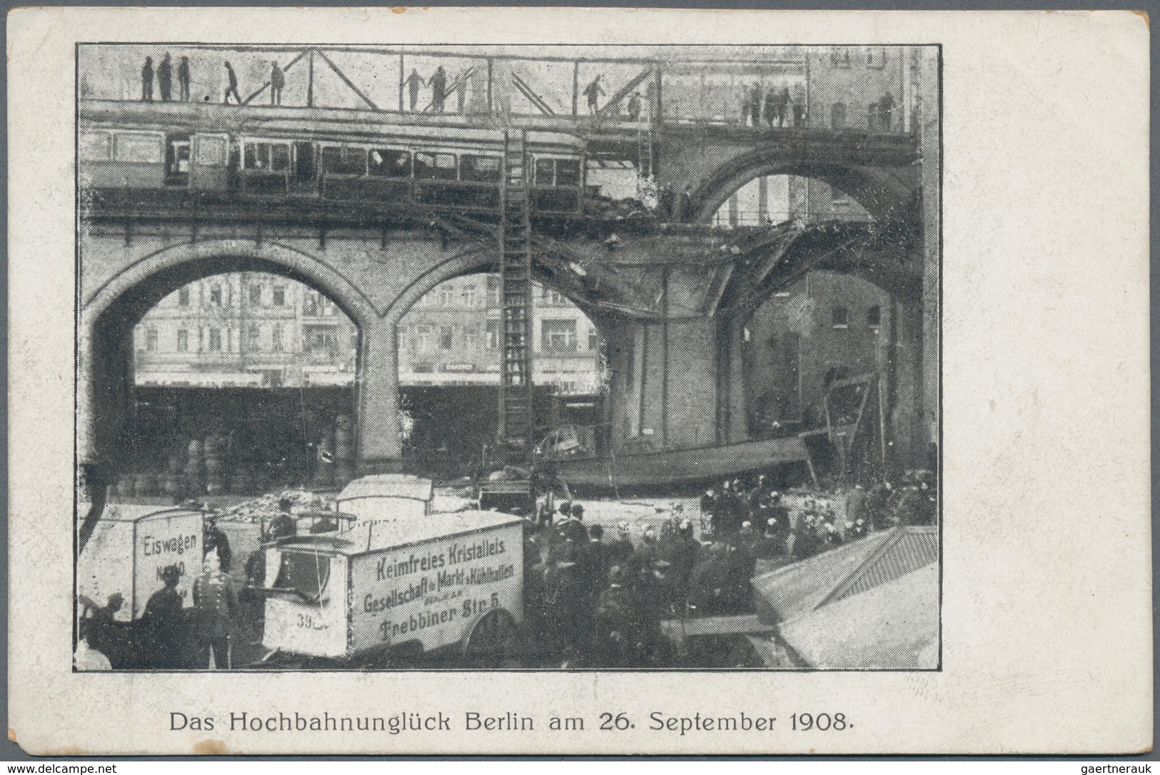 Ansichtskarten: Berlin: Berlin Und Vororte, 1890-1930 (ca.): Teils Gelaufen, Teils Ungebraucht, Viel - Altri & Non Classificati
