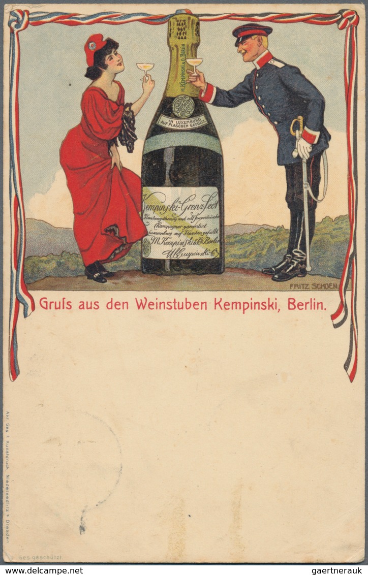 Ansichtskarten: Berlin: ÜBERRASCHUNGSSCHACHTEL, Mit über 270 Historischen Ansichtskarten Ab Ca. 1890 - Andere & Zonder Classificatie