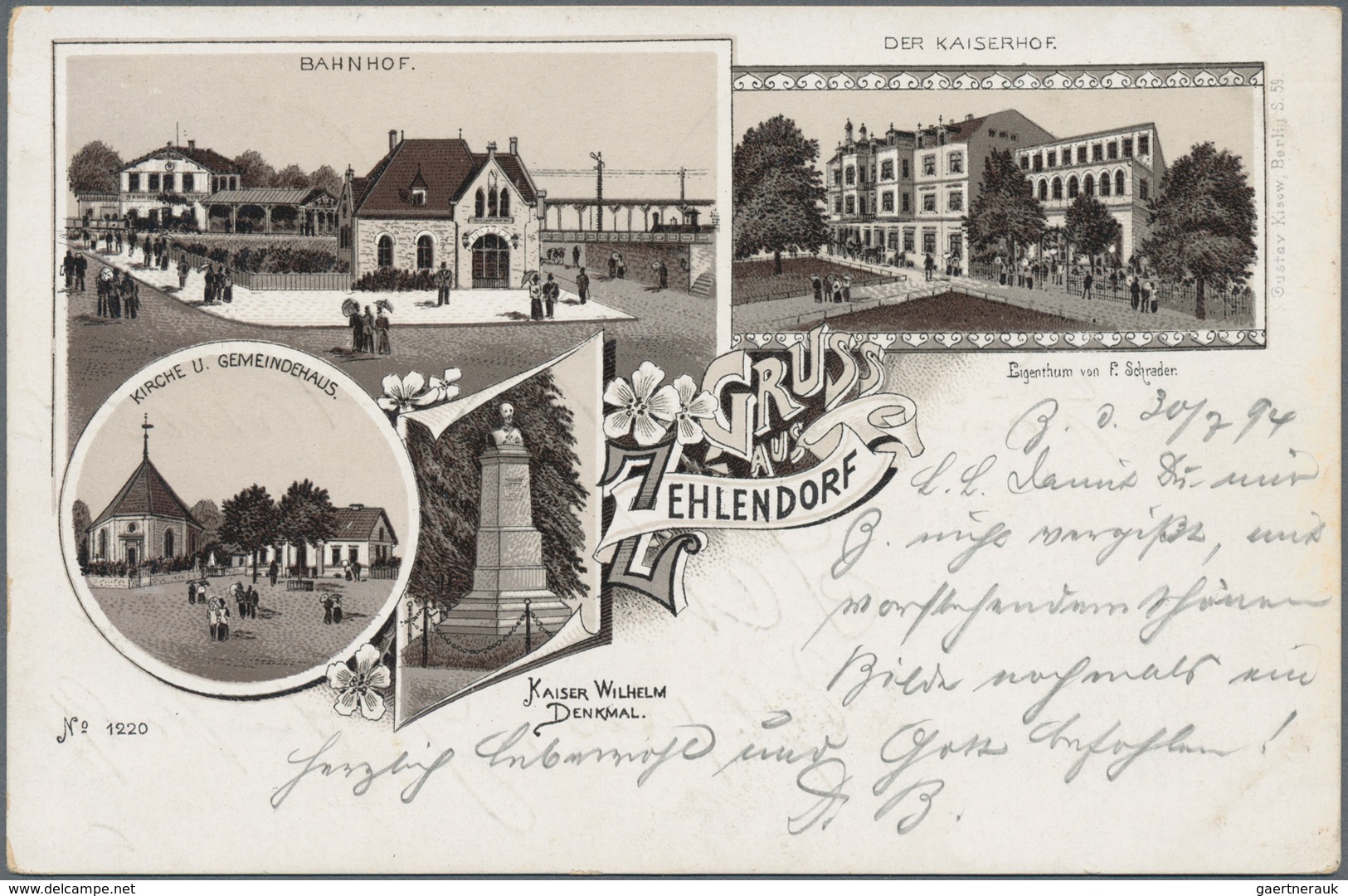 Ansichtskarten: Berlin: ÜBERRASCHUNGSSCHACHTEL, Mit über 270 Historischen Ansichtskarten Ab Ca. 1890 - Andere & Zonder Classificatie