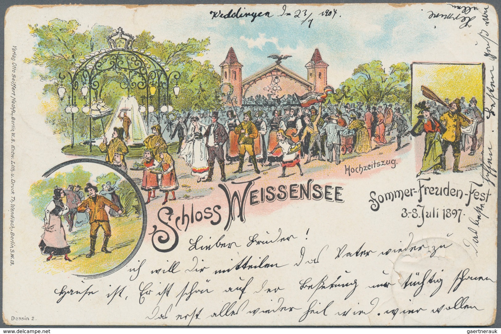 Ansichtskarten: Berlin: ÜBERRASCHUNGSSCHACHTEL, Mit über 270 Historischen Ansichtskarten Ab Ca. 1890 - Andere & Zonder Classificatie