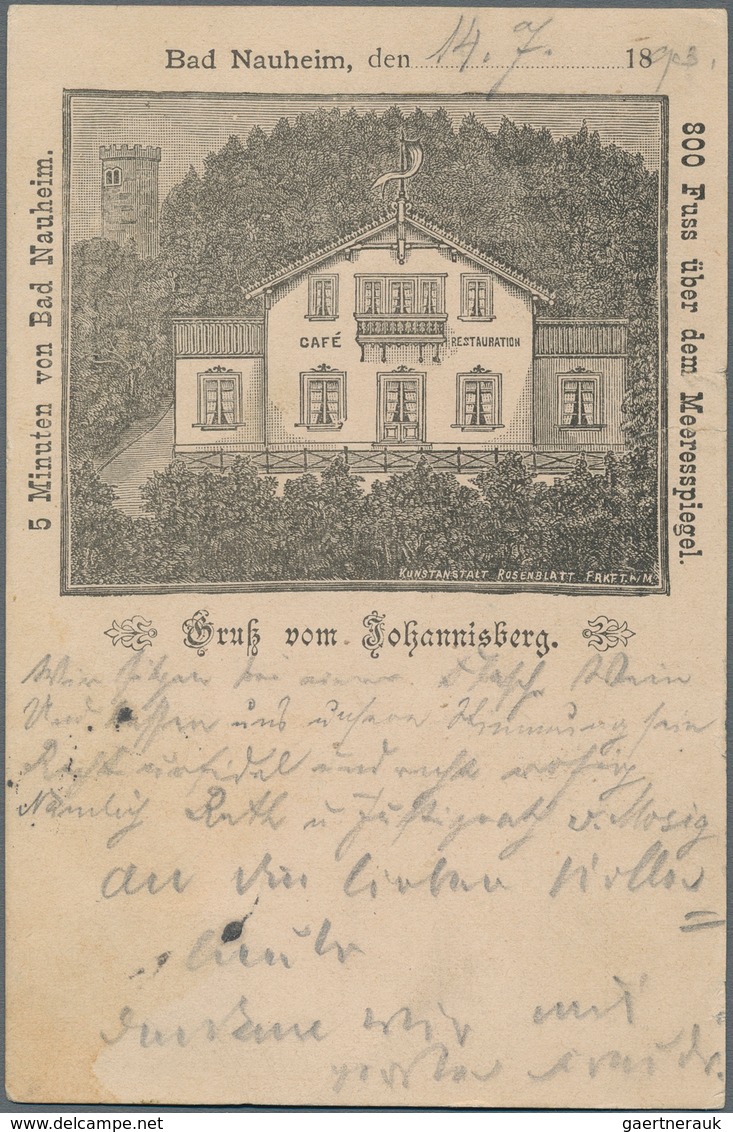 Ansichtskarten: Hessen: BAD NAUHEIM (alte PLZ 6350), 11 Historischen Ansichtskarten Ab 1892 Mit Früh - Sonstige & Ohne Zuordnung