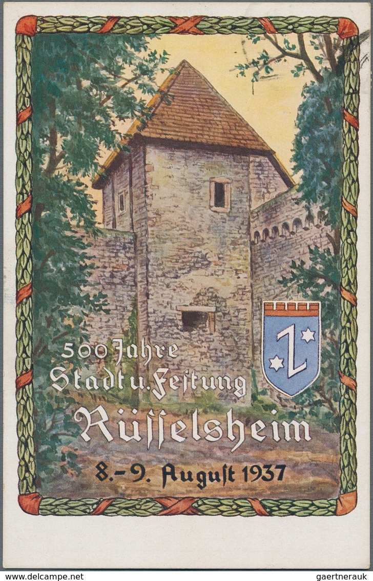 Ansichtskarten: Hessen: OFFENBACH, NEU-ISENBURG, GROSS-GERAU Und RÜSSELSHEIM (alte PLZ 605-609), Kle - Andere & Zonder Classificatie