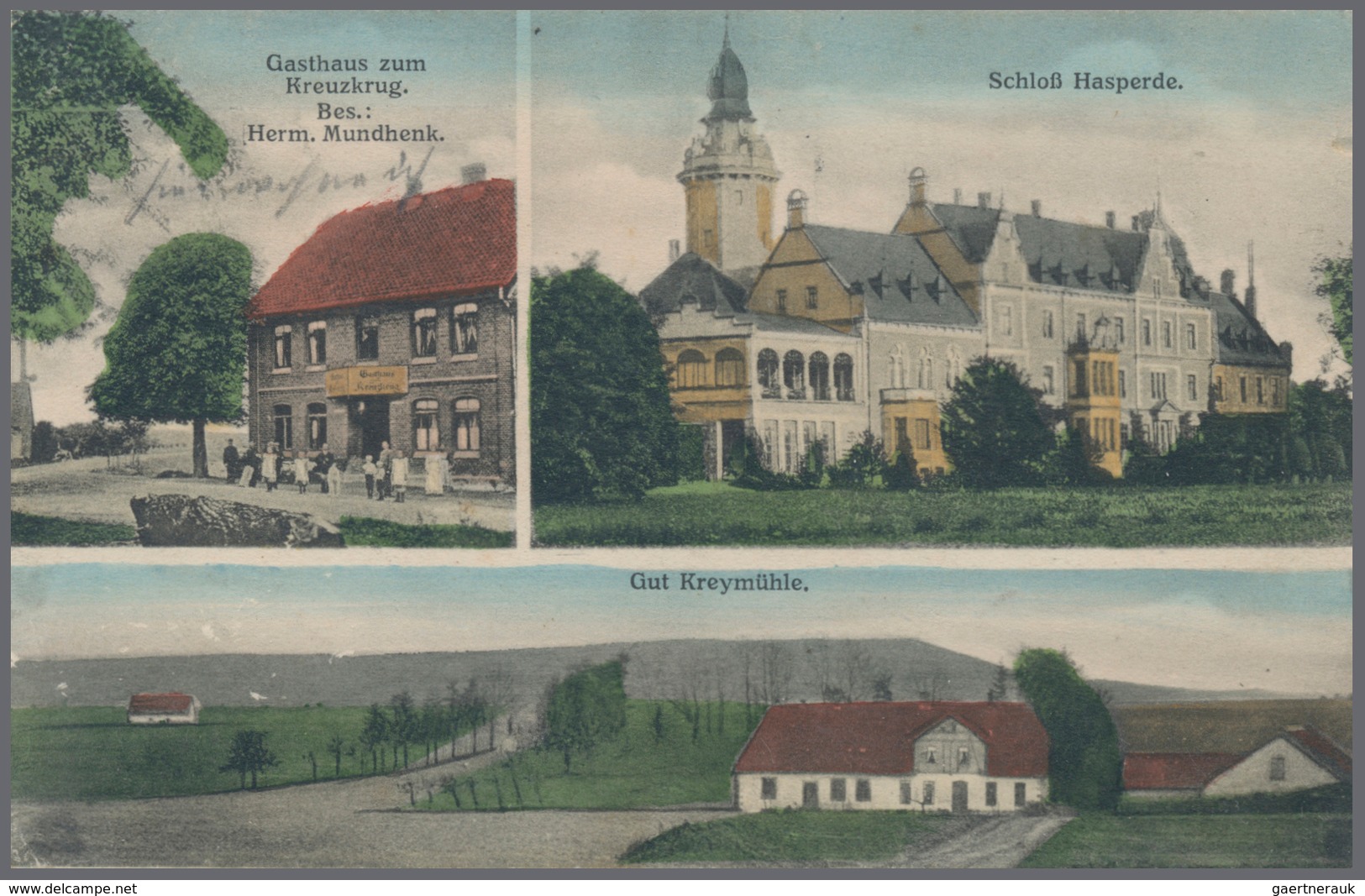 Ansichtskarten: Niedersachsen: Bad Münder und Umgebung, über 130 Karten ab 1898 bis in die 60er Jahr