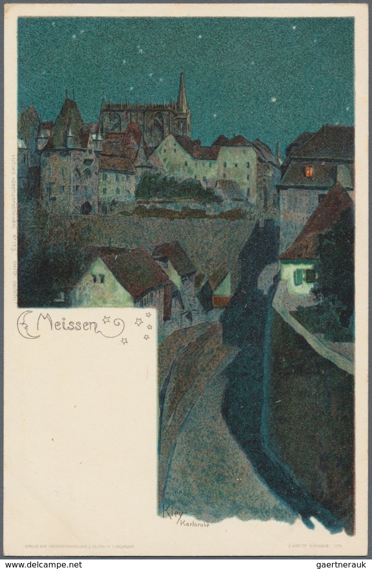 Ansichtskarten: Sachsen: SÄCHSISCHE SCHWEIZ (alte PLZ 82 Und 83), Schachtel Mit über 180 Historische - Andere & Zonder Classificatie