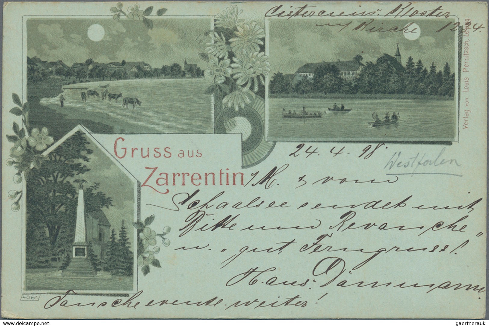 Ansichtskarten: Karton Mit Gut 1000 Historischen Ansichtskarten Ab 1898 Bis In Die 1970er Jahre , Wo - 500 Postkaarten Min.
