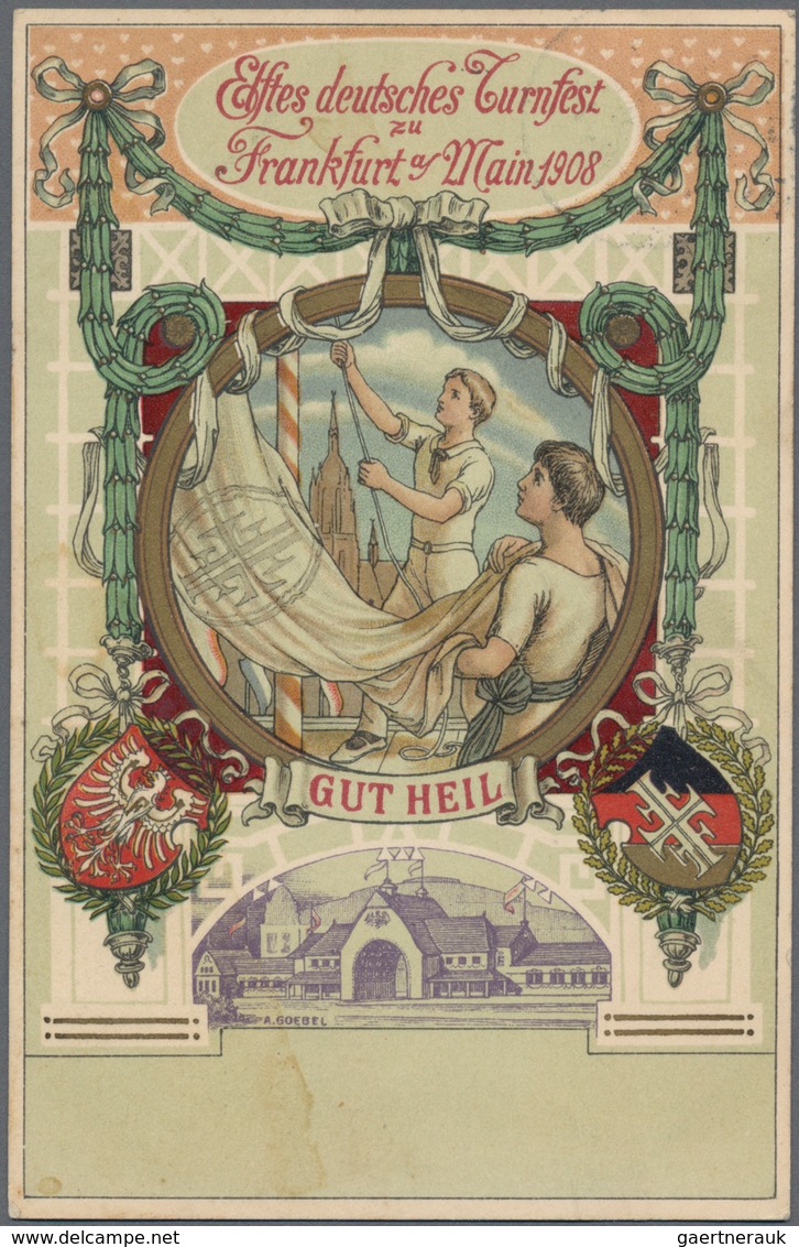 Ansichtskarten: Karton Mit Weit über 1.000 Karten Ab 1897 Bis In Die Moderne, Viel Topographie, Anla - 500 Cartoline Min.
