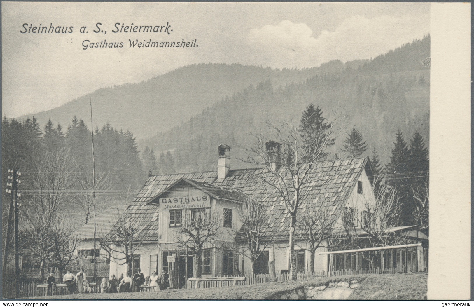 Ansichtskarten: KARTON, Mit Ungefähr 1150 Historischen Ansichtskarten Ab Ca. 1900 Bis In Die 1970er - 500 Cartoline Min.